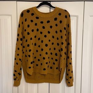 Madewell Leopard Sweater - Small